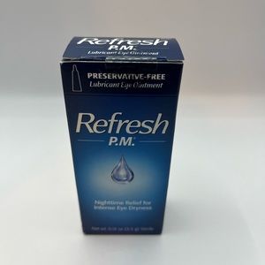 Rare find Refresh P.M Nighttime Relief for Intense Eye Dryness 0.12 oz 3.5 g